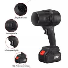 Heavy-Duty Cordless Electric Blower – 2-in-1 Rechargeable Leaf Blower