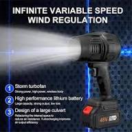 Heavy-Duty Cordless Electric Blower – 2-in-1 Rechargeable Leaf Blower